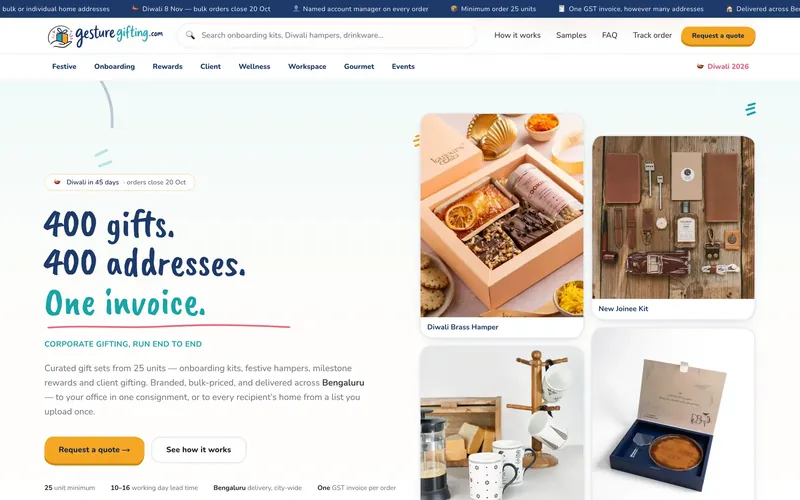 GestureGifting — Identity · Web · Marketing